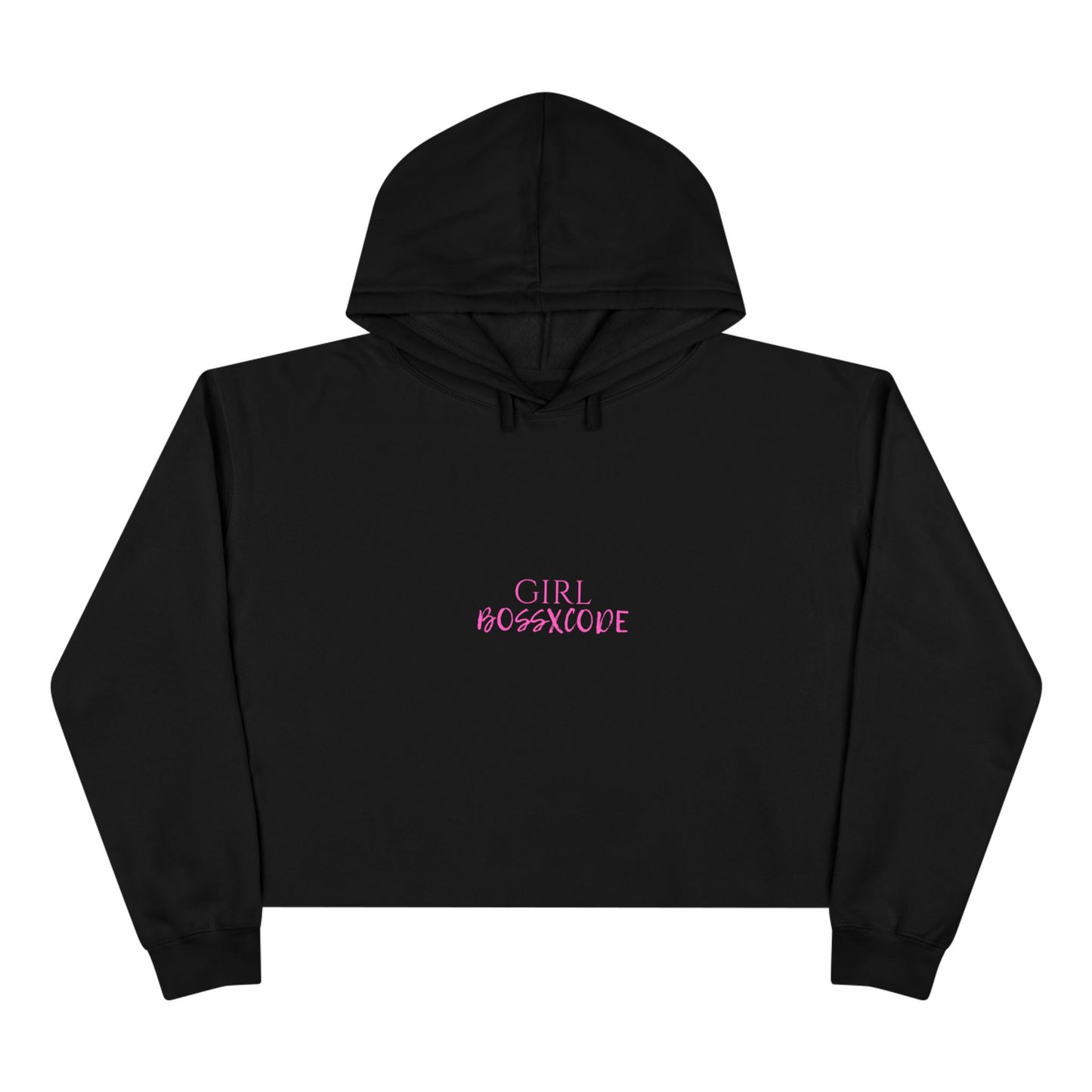 Girl Boss Crop Hoodie - Stay Inspired on the Go