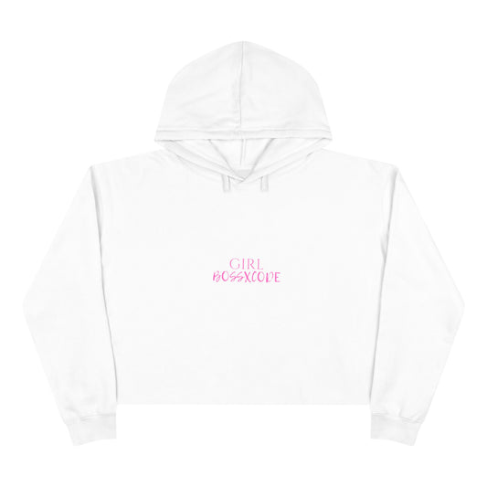 Girl Boss Crop Hoodie - Stay Inspired on the Go